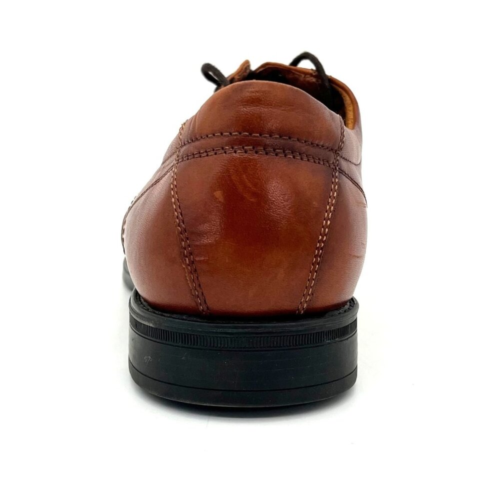 Florsheim Brown Leather Mens Dress Shoes Size 12D Comfortech Ortholite Sole - Picture 14 of 16